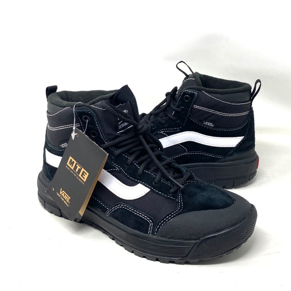 VANS UltraRange Exo Hi MTE-1 Sneakers Black Women's Boots Suede Mesh VN0A5KS5BKA - Picture 3 of 9